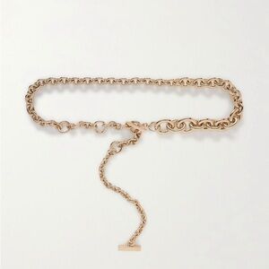 Noli Gold-Tone Belt by Jacquemus